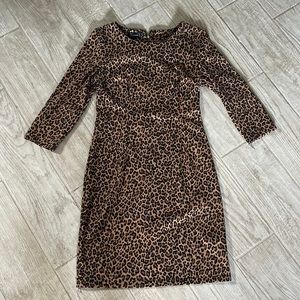 Spense leopard midi dress😻